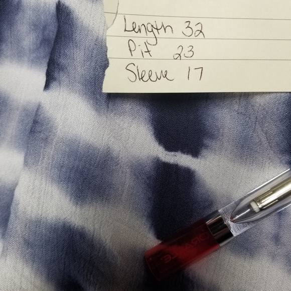 Forever 21 cover up dress blue tye dye small - Picture 9 of 9